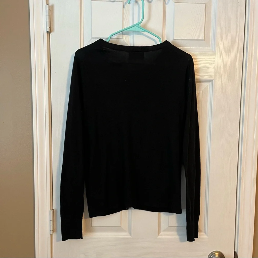 Old Navy Black Carigan - Picture 2 of 3